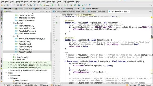 ANDROID MODEL, VIEW, PRESENTER (MVP) PT2 смотреть онлайн