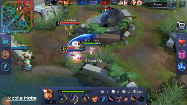 SAVAGE WITH 18 KILLS, No Mercy For You [ Top 1 Global Esmeralda ] C L A R A . - Mobile Legends смотреть онлайн