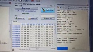 LADA VESTA SRS SPC560 TAKATA CLEAR CRASH на автомобиле