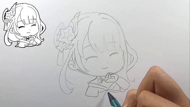How to Draw Raiden Shogun Emote смотреть онлайн