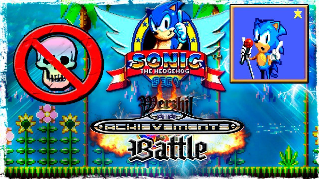 Sonic 1, SMS [NO DEATH, 18 1-ups, 6 emeralds, 8 sp. stages] смотреть онлайн