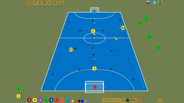 Тактика Схемы. 2020. Футзал. Мини-футбол. смотреть онлайн