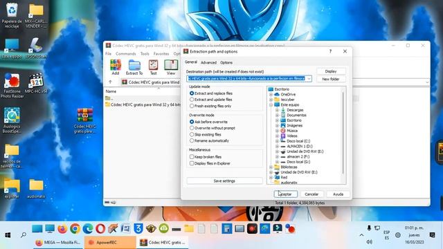como instalar el códec HEVC para filmora en Windows 11 ver videos 4K, 8K смотреть онлайн