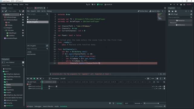 Loading Videos using the Video Player Node in the Godot Game Engine смотреть онлайн