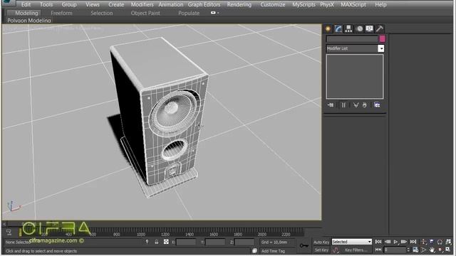 Анимация на основе контроллера AudioFloat. Работа с аудио в 3ds max. (часть 1) смотреть онлайн