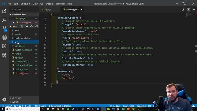 Walkthrough: Expo and TypeScript смотреть онлайн