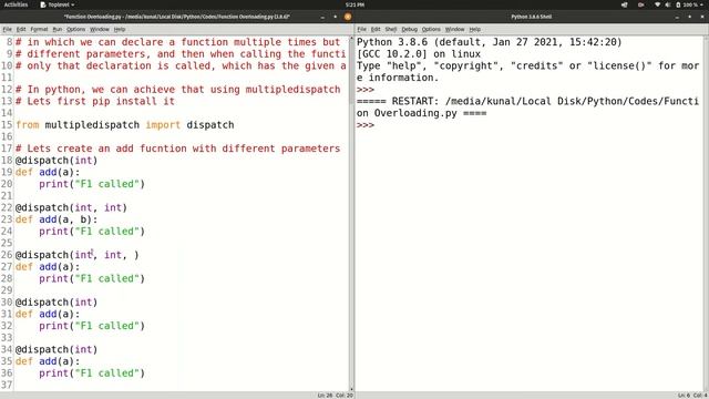 How to do Function Overloading in Python смотреть онлайн