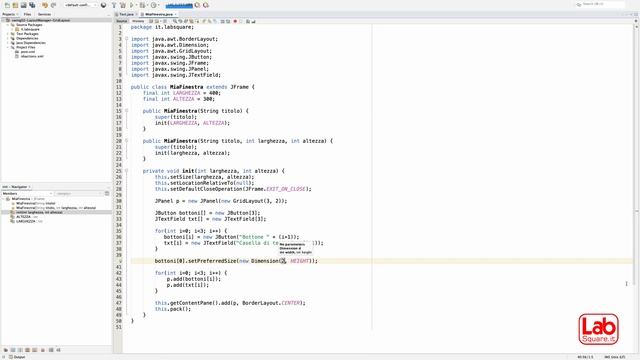 Java Swing tutorial 03 - Layout manager (GridLayout e BoxLayout) смотреть онлайн