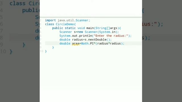 Area of Circle Java program for beginner level part 18 Easy Learning Genius смотреть онлайн