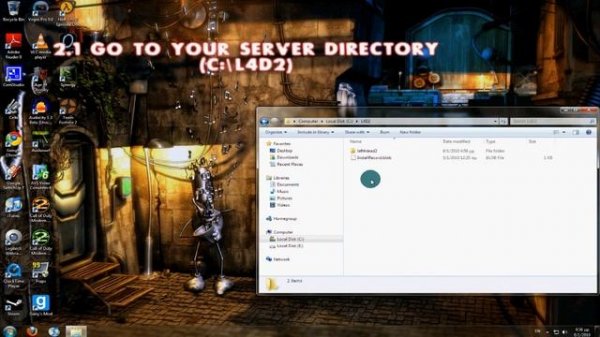How to make a Left 4 dead 2 Dedicated server
