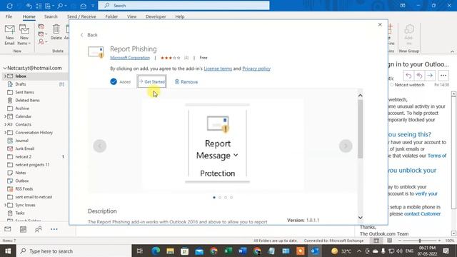 How to Add Phishing Button in Outlook | How to Enable Report Phishing in Outlook смотреть онлайн