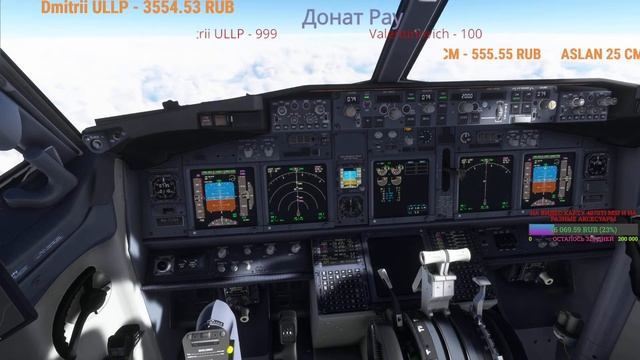 #MSFS2020 B737-800 C Кракова в Санкт-Питербург смотреть онлайн