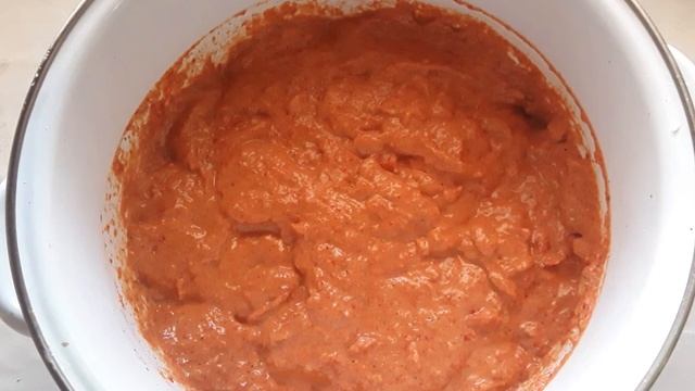 СОУС НАМАЗКА ИЗ БОЛГАРСКОГО ПЕРЦА И ГРЕЦКОГО ОРЕХА. смотреть онлайн