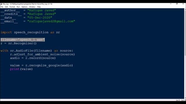 Voice to Text Converter || Python || SpeechRecognition смотреть онлайн