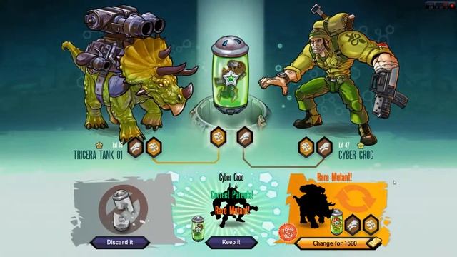 Mutants Genetic Gladiators - Cyber Croc Breeding смотреть онлайн