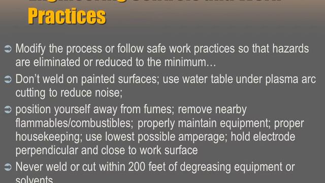 CE494 Environmental Health & Safety-Module 4-Welding Safety (PART 2) смотреть онлайн