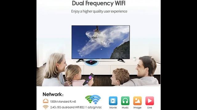 YAGALA X3 Android Box 4GB DDR3 32GB eMMC Amlogic S905X3 Quad-core 64bit Cortex-A55 2.4GHz+5GHz смотреть онлайн