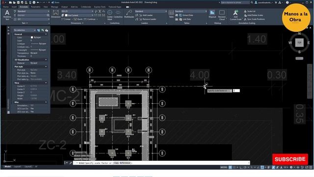 CONVERTIR Y ESCALAR PLANOS DE PDF A DWG смотреть онлайн