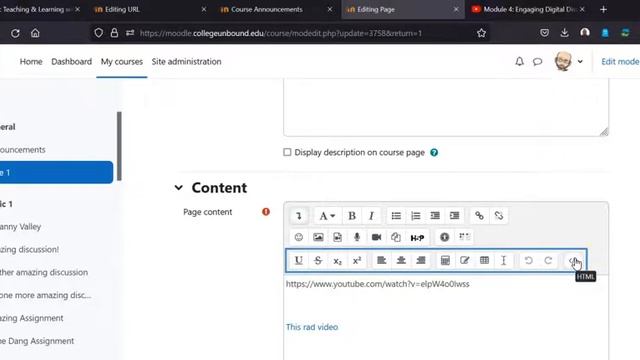 How to Disable Auto Embed YouTube Links in Moodle 4.0 смотреть онлайн