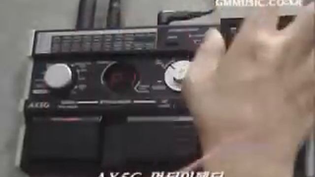 GMMUSIC - Korg multi effector AX5G смотреть онлайн