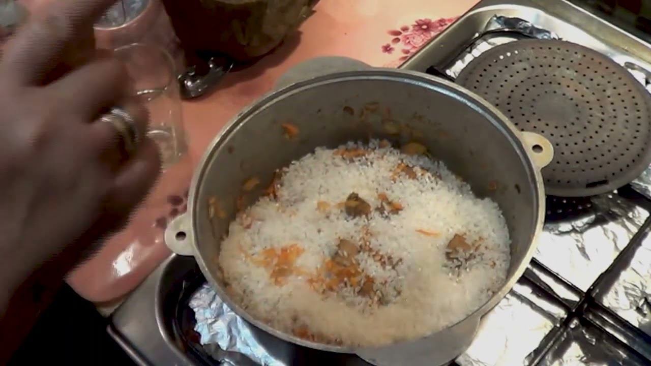 Плов по-домашнему или шавля. Пошаговый видео рецепт смотреть онлайн