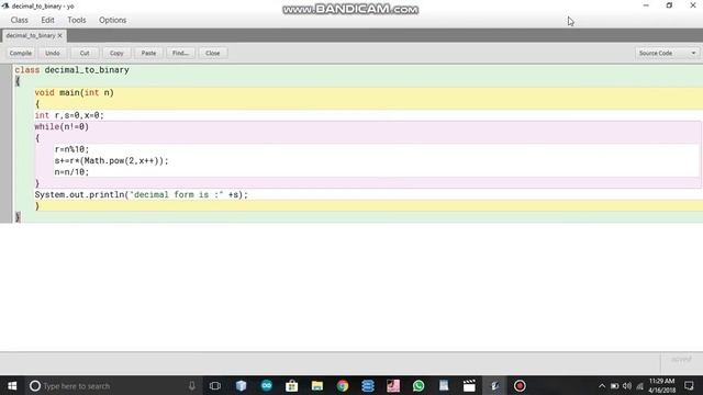JAVA TUTORIAL #14: CONVERTING A BINARY NUMBER TO DECIMAL FORM смотреть онлайн