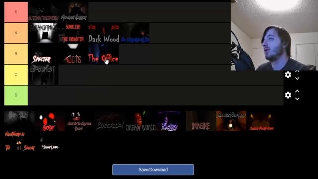Roblox Horror Game Tier List 2020 смотреть онлайн