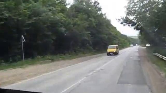 Дорога Коктебель-Симферополь. Крым летом 2015г. смотреть онлайн