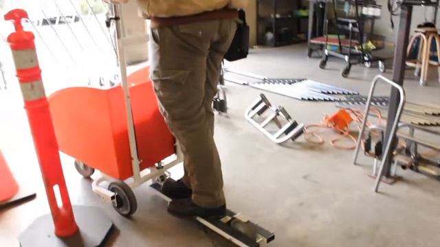 Nimble XL platform cart kick scooter with super tight turning radius смотреть онлайн