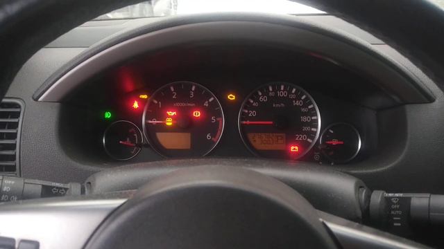 Nissan Pathfinder R51 Диагностика ЭБУ педалью