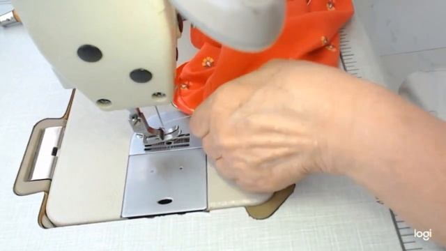 Обработка горловины косой бейкой. тел. +7(978) 207-38-72 смотреть онлайн