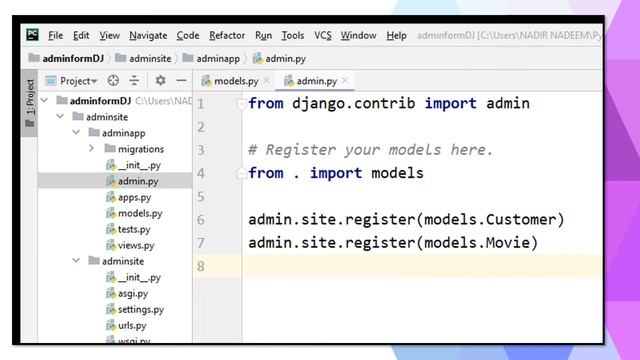Admin Django Intro and Start with Example смотреть онлайн