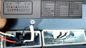 AUX в Civic 4D 8 на штатной магнитоле