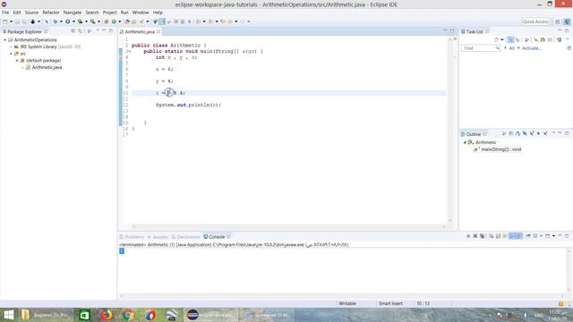 Java SE From Beginner To Professional 006 Arithmetic Operations смотреть онлайн