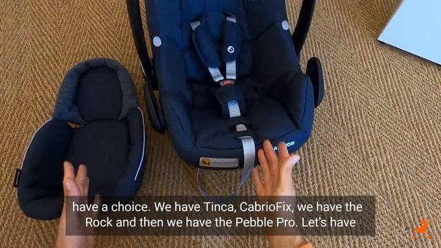 Maxi Cosi CabrioFix vs Tinca vs Rock vs Pebble Pro | BuggyBaby Reviews смотреть онлайн