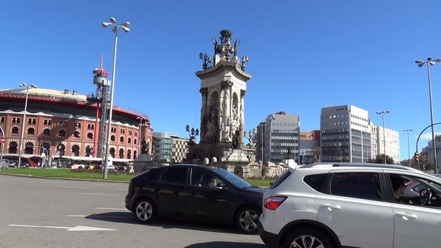 Sony HDR-CX320E - zoom test Plaza España смотреть онлайн