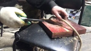 Тест  ножа. сталь 1 4116,Thyssen Krupp Германия она же X50 CrMoV15