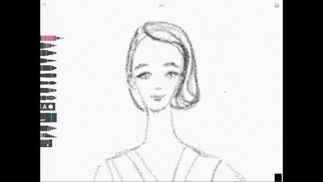 How to Draw a Haute Couture Dior Fashion Illustration Gown with Sketches Pro App смотреть онлайн