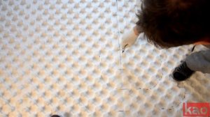 Монтаж теплого пола на маты Термопол