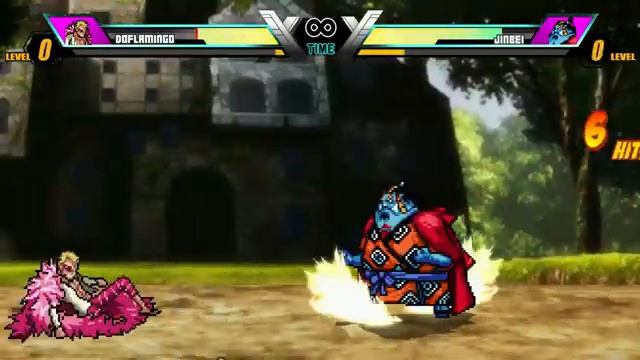 DOFLAMINGO VS JINBEI (ONE PIECE MUGEN TOURNAMENT) смотреть онлайн