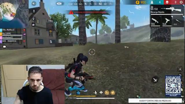 VAMOS JOGAR RANQUEADA RUMO A DESAFIANTE FREE FIRE AO VIVO COM INSCRITOS. CODIGO DE EQUIPE смотреть онлайн