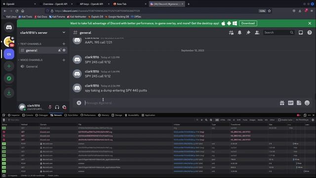 Discord Financial Signals Bot using Python and Open AI API смотреть онлайн
