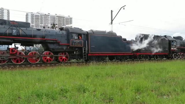 Паровозы Л-5289 и СО17-2359