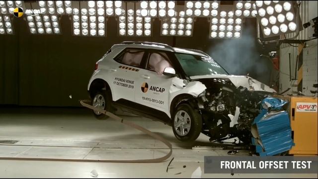Hyundai Venue Crash Test | 2020 ANCAP Safety Rating | Car Khana смотреть онлайн