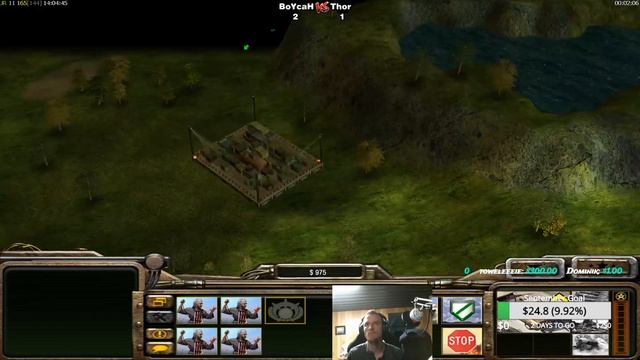 BoYcaH vs Thor - BO9 - 1v1 Expert Golden Cup - CNC:Generals: ZERO HOUR смотреть онлайн