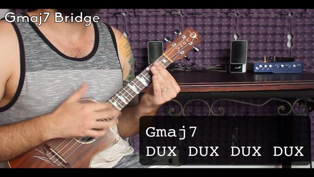 September - Earth, Wind & Fire - Funk/Disco Ukulele Tutorial смотреть онлайн