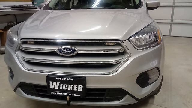 New Ford Escape LED Emergency Vehicle Lights Install - www.WickedWarnings.com смотреть онлайн
