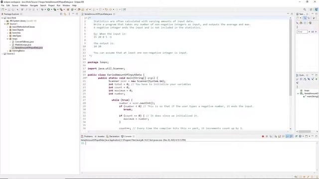 Java Lab: Varied Amount Of Input Data смотреть онлайн