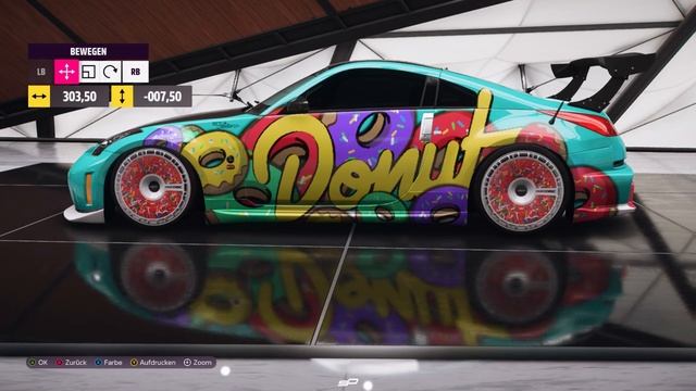 Nissan 350z Donut Media X Rotiform AeroDisk - Forza Horizon 5 Design | Speedart смотреть онлайн