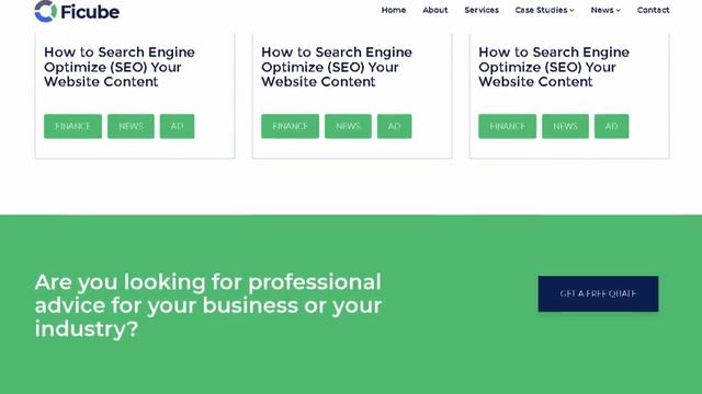 Ficube | Business & Financial HTML and Sass Template | Themeforest Templates смотреть онлайн